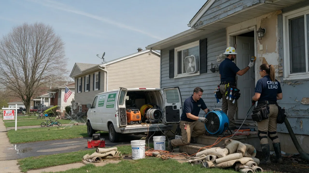 Flood Cleanup in Hillsdale, WY near me