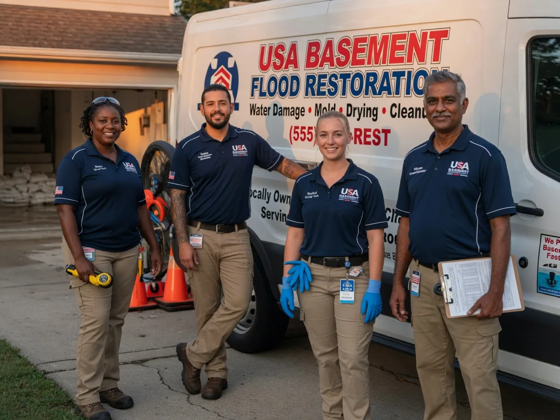 Basement Flood Cleanup company in Hillsdale, WY