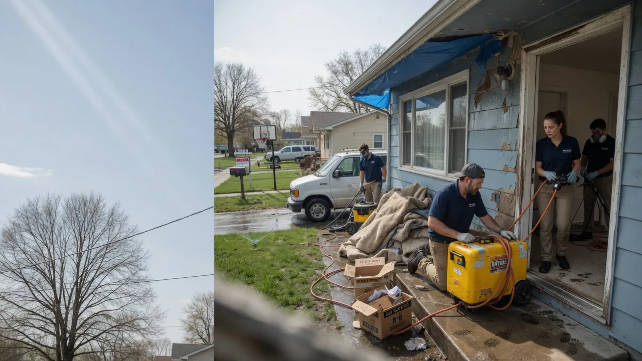 Basement Flood Cleanup in Hillsdale, WY near me